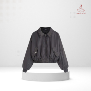 Áo Khoác Bomber Lửng Nữ Cá Tính